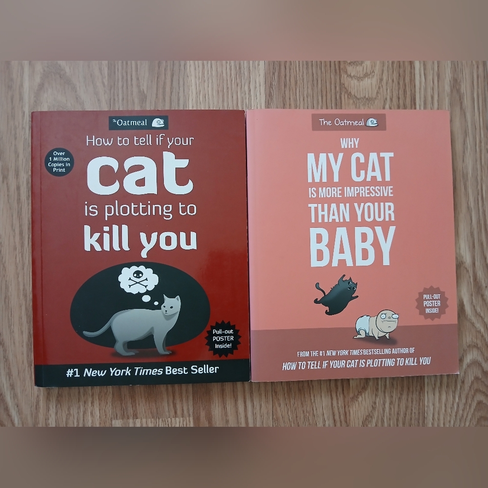 The Oatmeal Book Bundle with Pullout Posters Inside